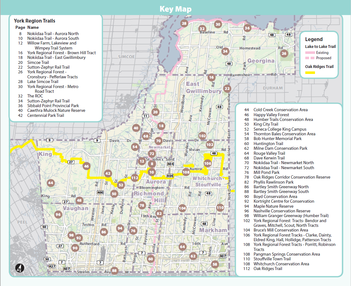 Start Your East Gwillimbury Hike Right: Nokiidaa Trail Parking Lot Guide